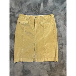 American Eagle Outfitters Beige Corduroy Skirt